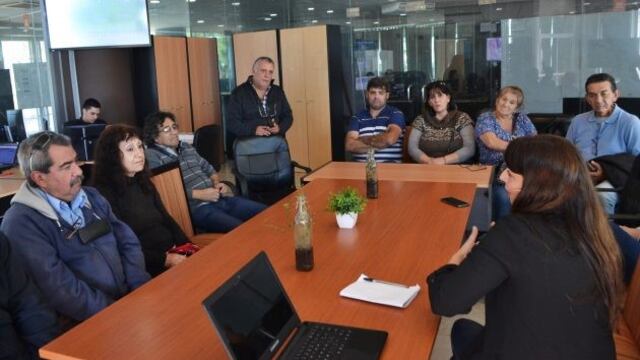 Taxistas se capacitaron en la app \