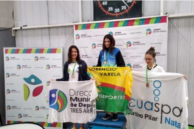 Podios de Tresarroyenses en los Juegos Bonaerenses (web)
