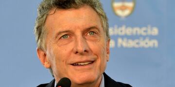 DYN30, PARANu00c1, 19/04/2017, EL PRESIDENTE MAURICIO MACRI OFRECIu00d3 UNA CONFERENCIA DE PRENSA EN EL AEROPUERTO DE ESTA CIUDAD AL Tu00c9RMINO DE LA VISITA QUE REALIZu00d3 A UN LABORATORIO Y A UNA Fu00c1BRICA. nFOTO:DYN/PRESIDENCIA.