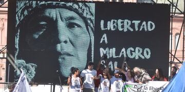 Imagen de archivo\u002E\nFOTO: DYN/LUCIANO THIEBERGER buenos aiers acto 41 años golpe civico militar de 1976 acto Dia Nacional de la Memoria por la Verdad y la Justicia participan diferentes partidos politicos y organizaciones