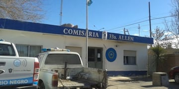 Comisaría de Allen (Foto: Río Negro)\u002E