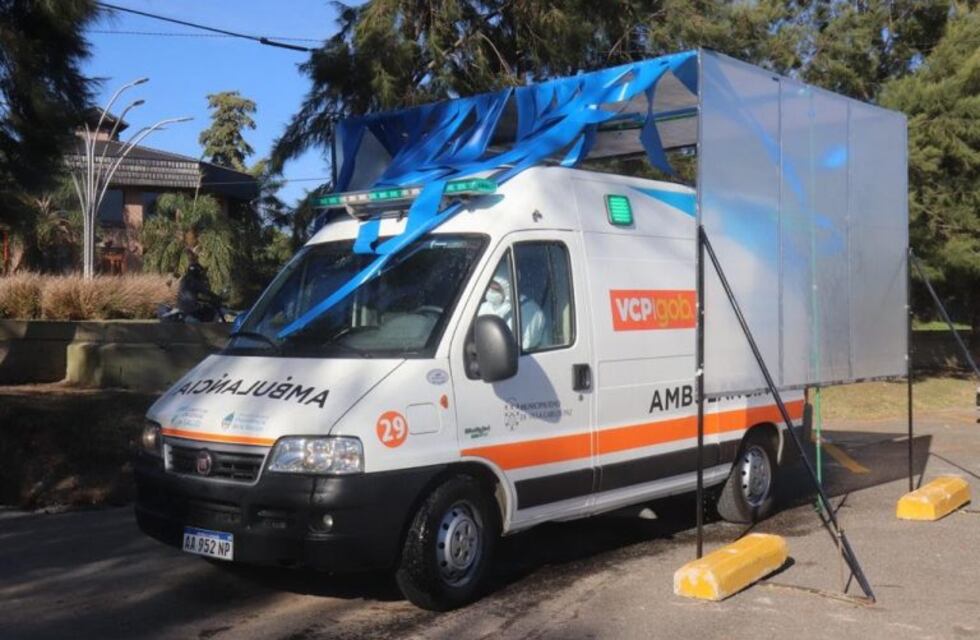 Se instaló un nuevo módulo sanitizante vehicular en Carlos Paz