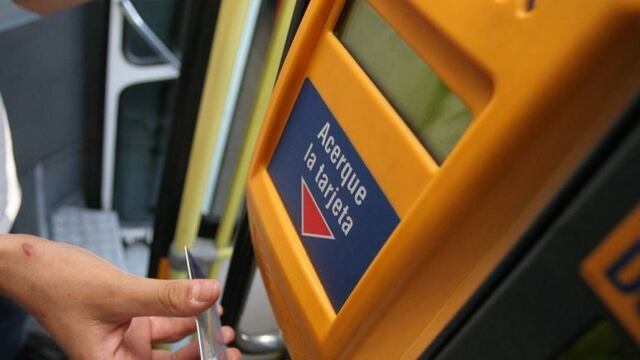 Tarjeta de colectivo