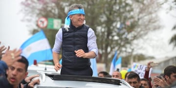 Macri en Río Primero\u002E