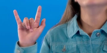 Lenguaje de señas\u002E