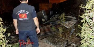 Hallaron el cuerpo de una anciana en un incendio