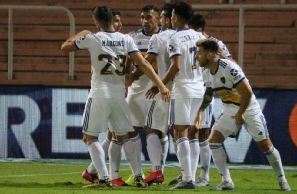 Boca goleó a Godoy Cruz 4 a 1 en el Malvinas Argentinas