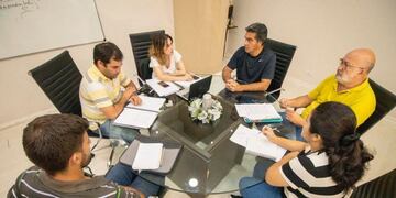 Capitanich y su gabinete analizaron medidas urgente a instrumentar\u002E (Prensa Gobierno del Chaco)