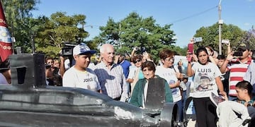 La plaza en homenaje a los tripulantes salteños desaparecidos en el ARA San Juan está en Limache (El Tribuno)