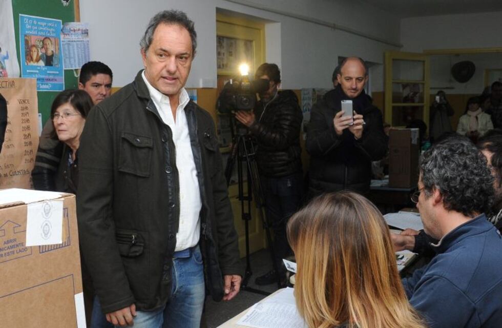 Scioli pasó del ninguneo electoral a enfocarse en el nacimiento de su hijo