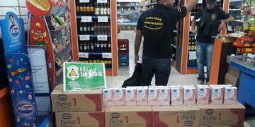Se secuestraron 238 cajas de leche robadas en Capital Federal en febrero pasado\u002E (El Informante)