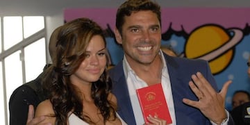 María del Mar y Matías Alé, recién casados (Foto: web)