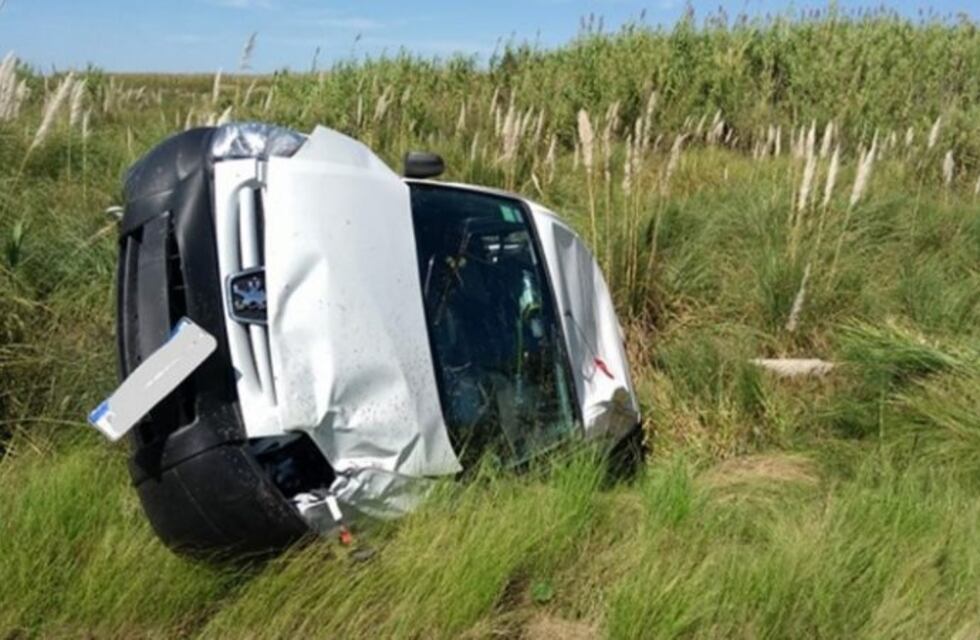 Vuelco fatal en la ruta 7, en cercanías de Vicuña Mackenna