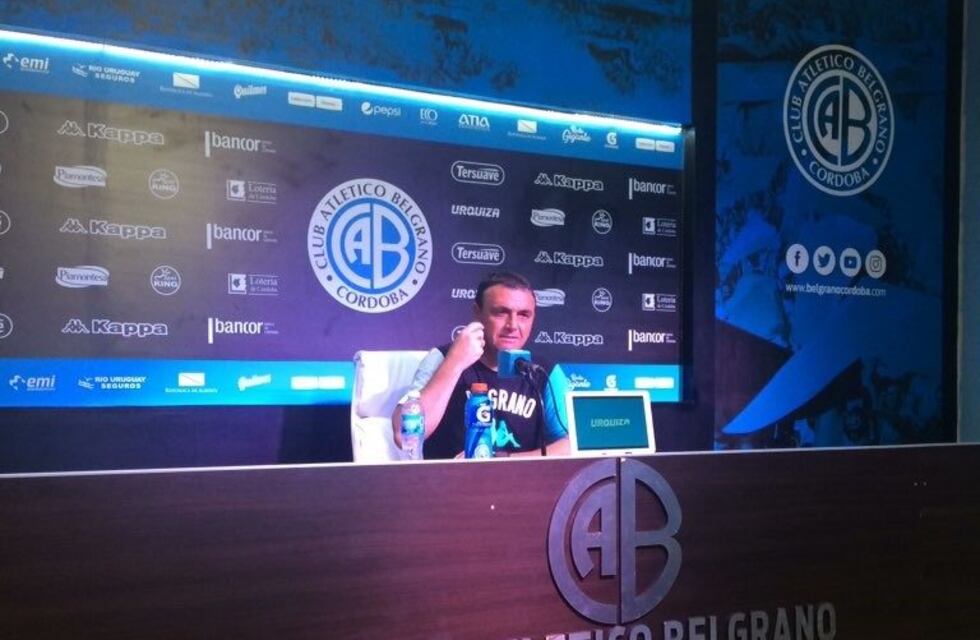 Para Diego Osella el empate de Belgrano vale "por lo que es el rival"