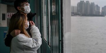 El drama del Coronavirus\u002E (Héctor Retamal/AFP)