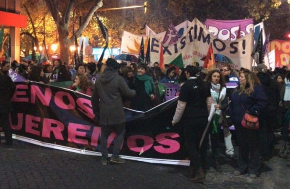 "Ni Una Menos", protagonistas en las calles de Mendoza