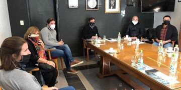 Reunión por seguridad en la Cámara Económica