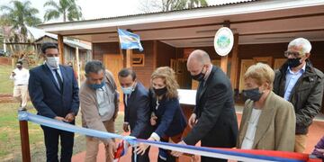 Inauguraron la nueva sede del Juzgado de Paz de Hipólito Yrigoyen