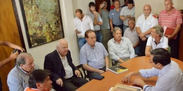 La junta de Protección Civil se llevó a cabo este lunes en Reconquista\u002E (@gobsantafe)