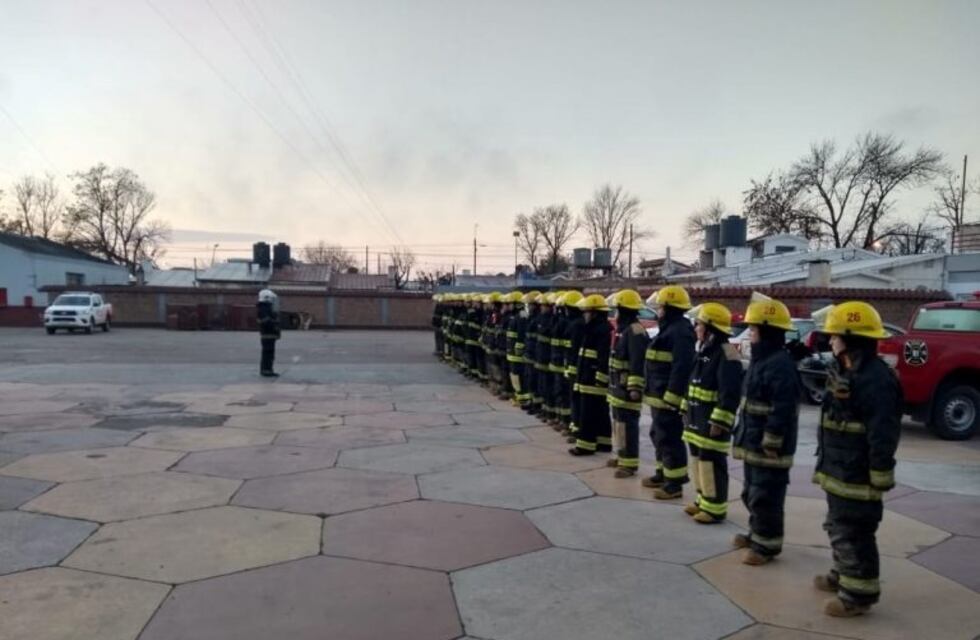 Bomberos Voluntarios de Arroyito se capacitaron en la ciudad de San Francisco