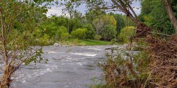 Creciente río San Antonio