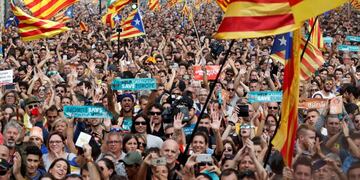 Festejos en Barcelona\u002E (REUTER)