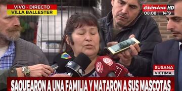 Les mataron un perro de un hachazo y envenenaron a otras mascotas de la familia (Foto: Crónica)