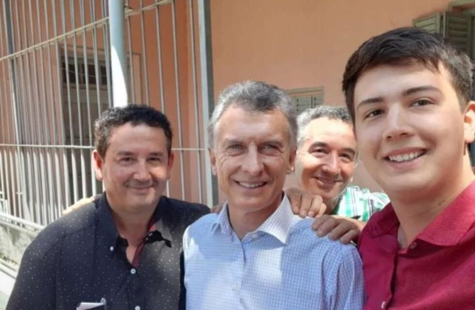 Macri visitó el paraje donde obtuvo el ciento por ciento de los votos