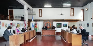 Este  martes los concejales de Oberá tuvieron su sexta sesión del año\u002E