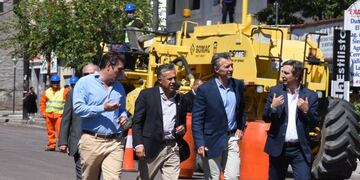 Macri y cornejo en Mendoza