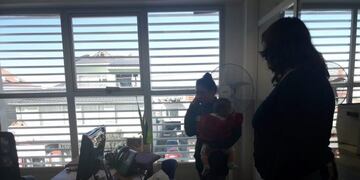 Apareció la mamá del bebé en Anses\u002E