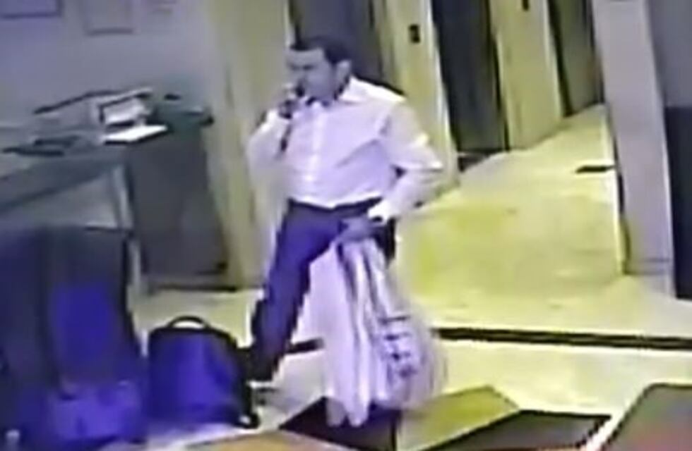 Así le robaron a un hombre en pleno hall de un hotel porteño