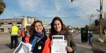 La manifestación se llevó a cabo a partir de las 9 en el cruce con Bulevar Villarino\u002E (GEA Ciencias Agrarias)