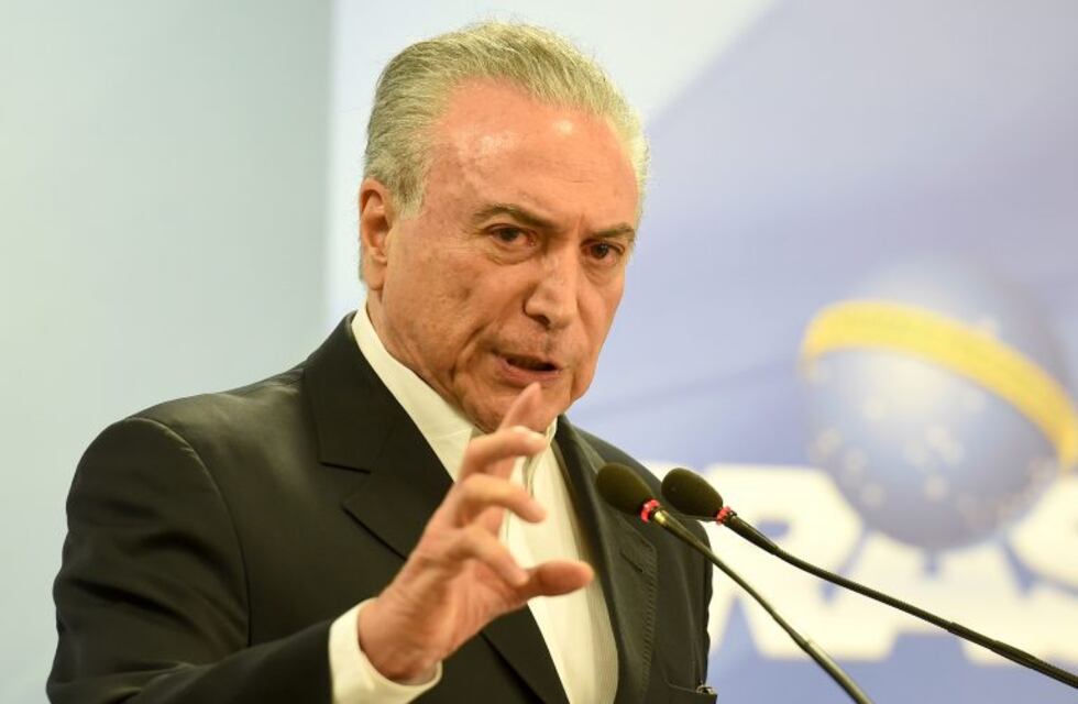 Temer volvió a negar una renuncia y afirmó que la grabación fue "alterada"