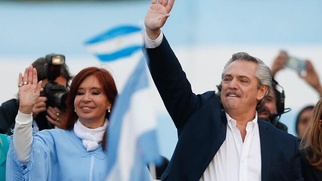 El video de campaña de Alberto Fernández que usó la oposición para ironizar sobre el nuevo índice de inflación que se registró. EFE/Juan Ignacio Roncoroni