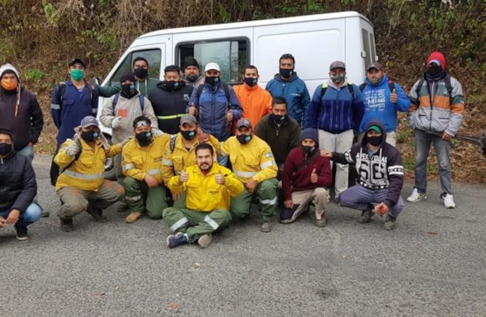 Un video destaca la solidaridad para apagar el incendio
