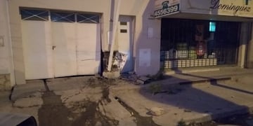 El accidente produjo una pérdidas de gas