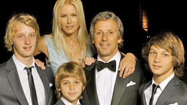 Valeria Mazza y su familia\u002E