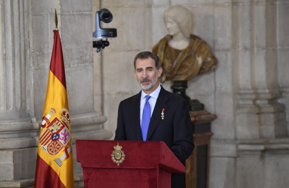 El rey Felipe VI en cuarentena luego de un contacto con caso positivo de coronavirus