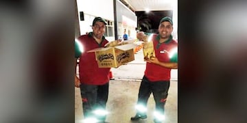 Tres vecinas de La Adela emprendieron la movida solidaria (Riocoloradoinforma)