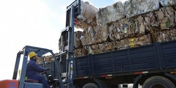 Nuevo envió de material recuperado de la Planta de Reciclaje