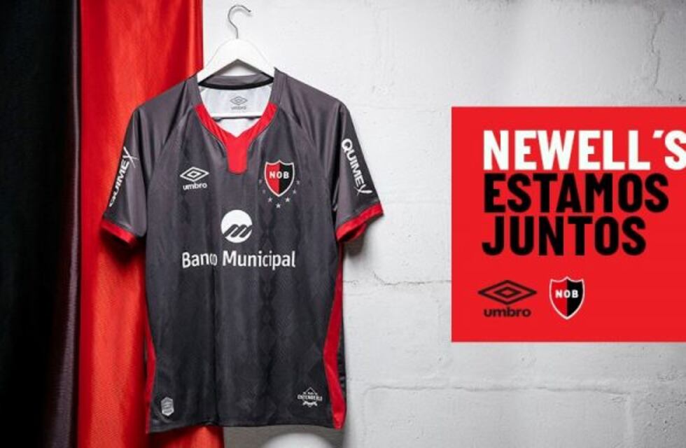 Newell's presentó su tercera camiseta, con sus figuras como modelos