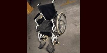 Usaba una silla de ruedas para robar, en Córdoba