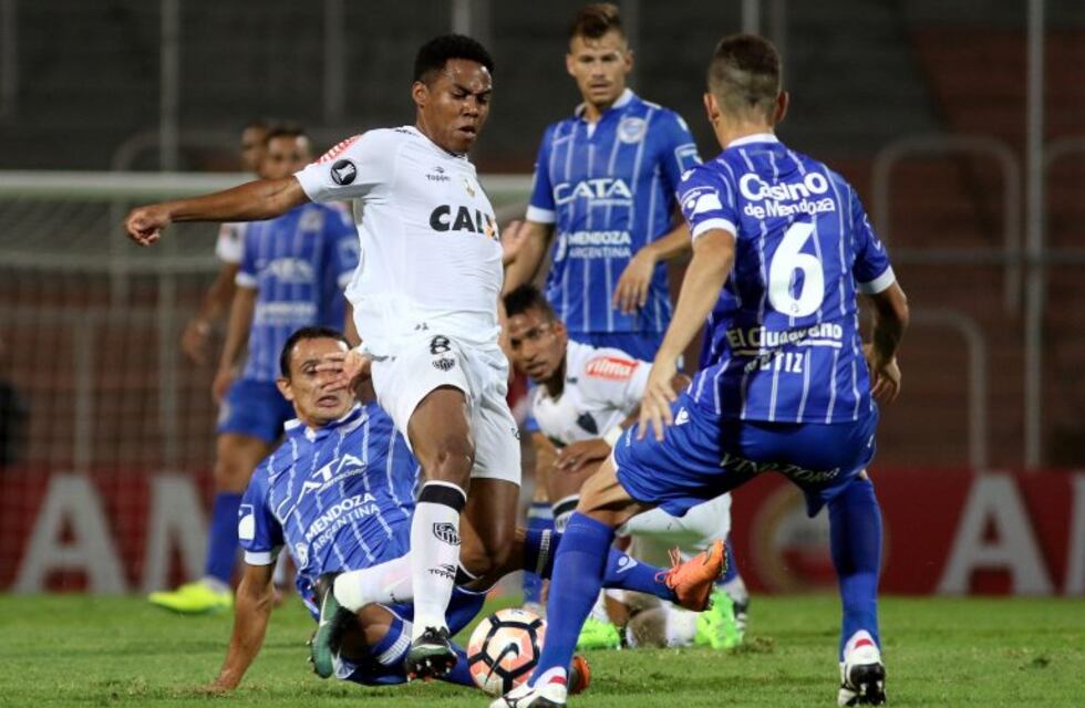 Godoy Cruz igualó 1-1 con Atlético Mineiro en su debut en la Copa Libertadores