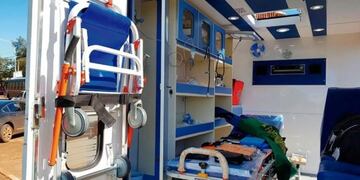 Ambulancia donada por el gobierno de Japón\u002E