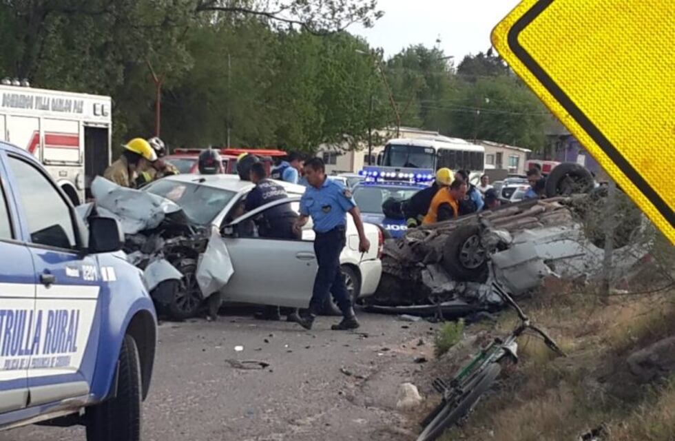 Robo, persecución y choque: el estado de salud del detenido y de las víctimas