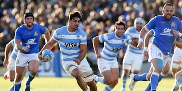 Los Pumas le ganaron a Italia