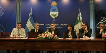 Peppo participó de la primera jornada de Enlace y Coordinación Previsional del NEA\u002E (Foto: @domingopeppo)