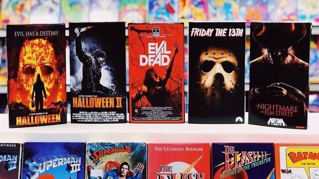 Construyó un Blockbuster en el sótano de su casa y conquistó el corazón de los nostálgicos