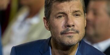La denuncia de Marcelo Tinelli contra el Grupo Indalo\nFoto: AP Photo/Natacha Pisarenko